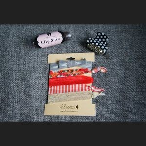 L Erickson hair accessories set BRAND NEW